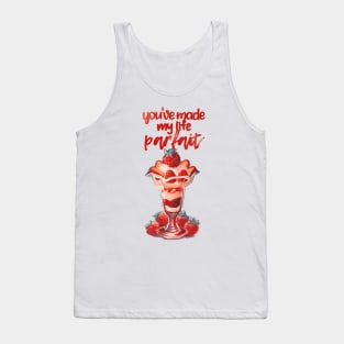 Cute Strawberry Parfait Tank Top